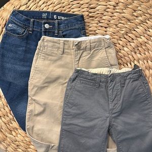 Gap Boys Pants (LOT of 3)